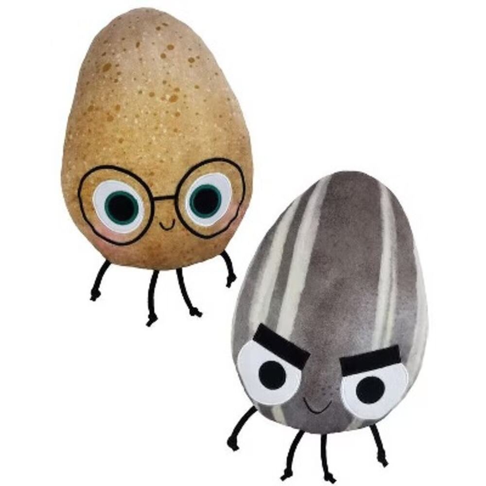 MerryMakers Good Egg Bad Seed Flip Doll plush toy Jory John Pete Oswald Teacher